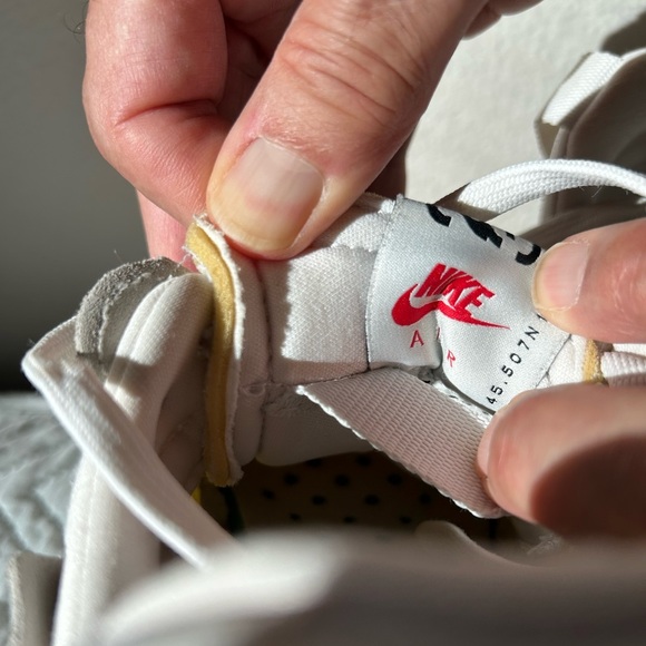 Nike Air Jordan MA2 Inspire Sneakers Cream Gray Peach Women’s 8.5 - Picture 8 of 15